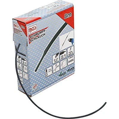 Abbildung von BGS 6923 Schrumpfschlauch Box schwarz Ø 3 mm 8 m