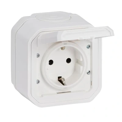 Abbildung von Legrand Plexo NEW SCHUKO Steckd. 069770L ultraweiß 10 (069770L)