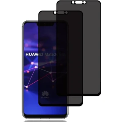 Abbildung von Hkess 2 Stück Sichtschutz für Huawei Mate 20 Lite Anti Spy Sichtschutzfolie 9H Härte, Spähen Privatsphäre Schutzfolie, Gehärtetes Glas Folie Blickschutzfolie, Kratzer Displayschutzfolie