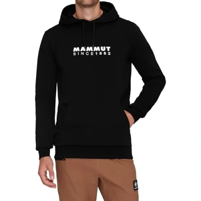 Abbildung von Mammut LOGO Kapuzenpullover, Herren, Größe: XXL, Black white