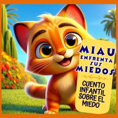 Abbildung von Miau enfrenta sus miedos Herramientas para liberar emociones: Cuento infantil sobre el miedo: Cuentos las emociones niños