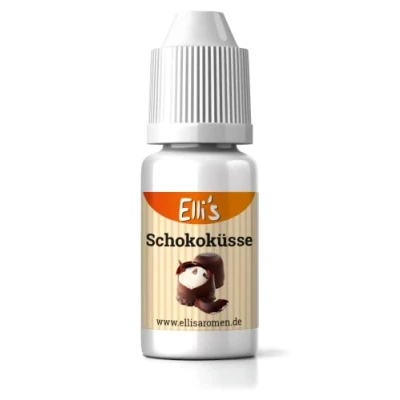 Abbildung von Ellis Aromen Schokoküsse NATURIDENTISCHES Lebensmittelaroma Für Speisen &amp; Getränke 10 ml