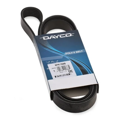 Abbildung von DAYCO 6PK1698 Keilrippenriemen 1698,0 6 BMW: 3 Touring, 5 Limousine, VOLKSWAGEN: Sharan II, Touran I, GOLF 6, SEAT: Ibiza 4 Schrägheck