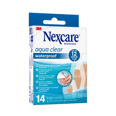 Abbildung von Nexcare Aqua Clear Waterproof, 3 Grössen gemischt 14 St