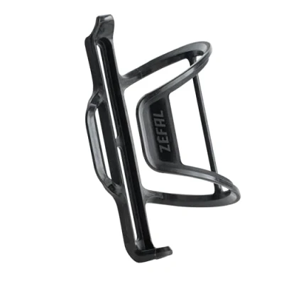Abbildung von ZEFAL Pulse S2 Carbon Flaschenhalter Fahrrad Seitlich Gravel und MTB Links Leicht Robust Getränkehalter 28g