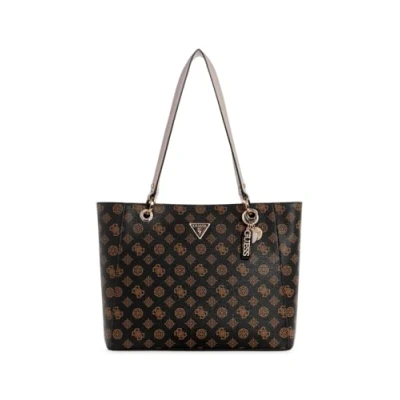 Abbildung von Guess Noelle Crossbody Camera Umhängetasche, Damen, Größe: One Size, Latte/brown