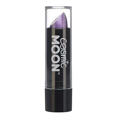 Abbildung von Smiffys Lippenstift Cosmic Moon Metallic lila, Metallisch schimmernder für einen aufregenden Look zu Fasc