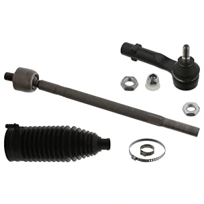 Abbildung von FEBI BILSTEIN 44947 Spurstange Vorderachse rechts mit Muttern Schellen, Lenkmanschetten CITROËN: C4 Picasso 1, I Grand