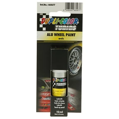 Abbildung von DUPLI COLOR 665677 ALU WHEEL PAINT artic metallic 12 ml