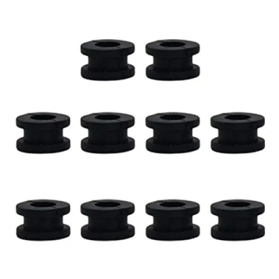 Abbildung von H HILABEE 10 pcs. Motorrad Verkleidungsschraube Gummitülle Gummi Unterscheiben für Honda CBR 954/929/ 600/1000, Leichter Einbau