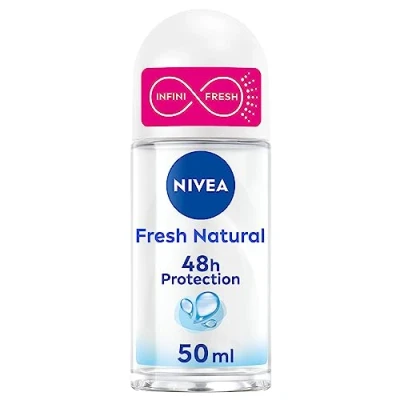 Abbildung von NIVEA Bola Fresh Natural 0% Damen Deodorant 48 Stunden Wirksamkeit Langanhaltende Frische Achsel Antitranspirant Aluminiumfreies 1x 50ml Verpackung kann variieren