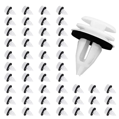Abbildung von Türverkleidungs Clips, Fydun Innenausstattung Tür Verkleidung Clips Vorne und Hinten Befestigungshalter Nietensatz 51418224768 51410407984 51417262188(50pcs)