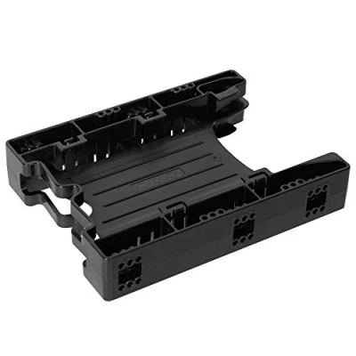 Abbildung von ICY DOCK Einbaurahmen für 2X 2,5 Zoll (6,4cm) SSDs/HDDs in 1x 3,5 (8,9cm) EZ Fit Light MB290SP B