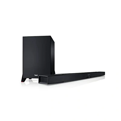 Abbildung von Teufel CINEBAR LUX Ambition Soundbar mit Subwoofer, Dolby Audio, LAN, WLAN, Dynarmore 3D, Multiroom, Bluetooth, HDMI 3D ARC CEC schwarz