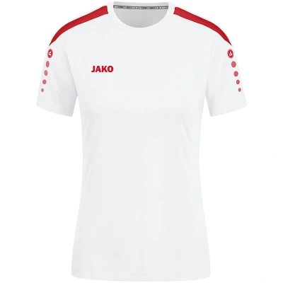 Abbildung von JAKO Herren Trikot Power (Kurzarm), Weiß/Rot, 3XL
