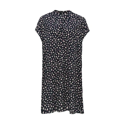 Abbildung von Opus Wularo DOT Blusenkleid, Damen, Größe: 36, Coal blue