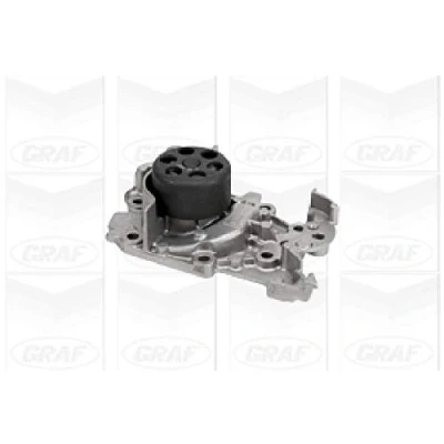 Abbildung von GRAF PA983 Wasserpumpe mit Radiallager, Dichtung mechanisch Stahlblech 56,2 für Zahnriementrieb RENAULT: Clio 2, TWINGO 4 Schrägheck