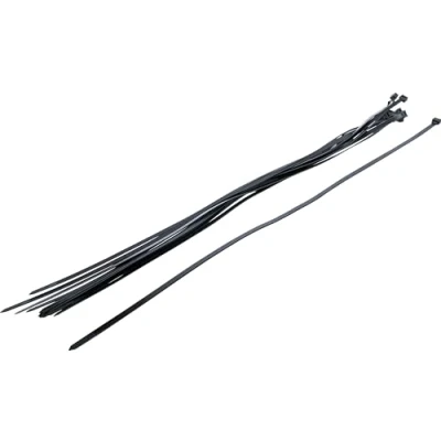 Abbildung von BGS Diy 80773 Kabelbinder Sortiment 10 tlg. schwarz 8,0 x 700 mm Set Nylon
