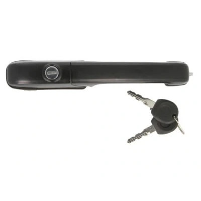 Abbildung von BLIC 6010 01 060401PP Türgriff vorne links mit Schließzylinder, Schlüssel schwarz Kolbenclip VOLKSWAGEN: Passat B3/B4 Variant