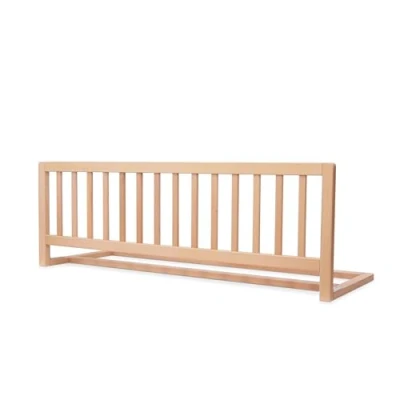 Abbildung von Ehrenkind® Rausfallschutz Bettgitter für Kinder Massivholz Buche Bettschutzgitter Kleinkinder &amp; Babys Werkzeuglose Montage Höhenverstellbar Natürlich Sicher 120cm Natur