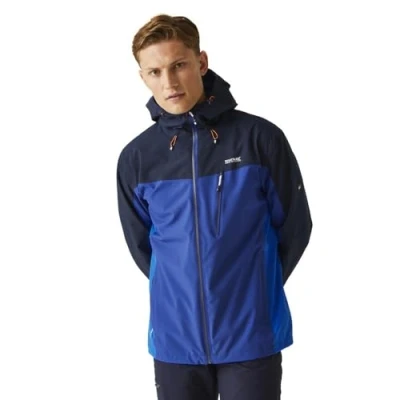 Abbildung von Regatta Herren Birchdale Isotex Hi Tech, atmungsaktiv wasserdichte Jacke, NewRoyal/NVY, M