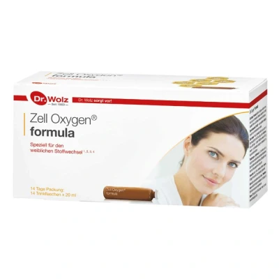 Abbildung von Zell Oxygen Formula Trinkampullen
