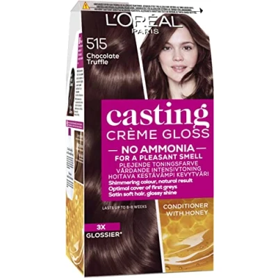 Abbildung von L&#039;Oréal Paris Casting Crème Gloss Semi Permanent Hair Dye (Various Shades) 515 Chocolate Truffle