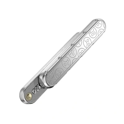 Abbildung von OBEST Fidget Slider Spielzeug, EDC Metall Toys, ADHS Autismus Sensorisches Angst Stressabbau Zappelspielzeug, Dekompression Erwachsene Geschenke für Büro, Schule