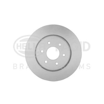 Abbildung von HELLA PRO High Carbon 8DD 355 129 561 Bremsscheibe 296 28 06/06 114,3 innenbelüftet beschichtet hochgekohlt ohne Radbefestigungsbolzen, Radnabe