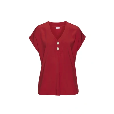 Abbildung von Lascana Bluse, Damen, Größe: 44, Rot