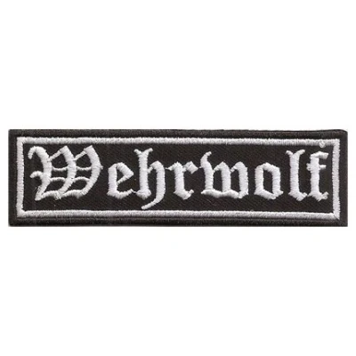 Abbildung von Wehrwolf, Biker Rocker Chopper Motorrad Heavy Metal Aufnäher Patch Abzeichen