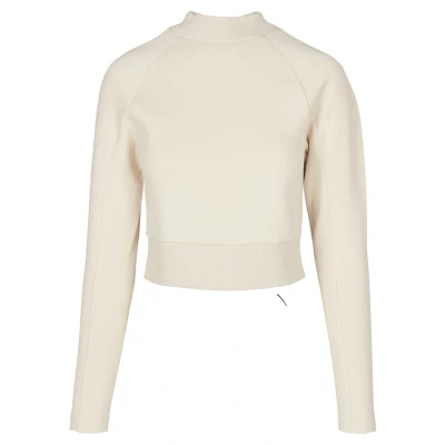 Abbildung von Urban Classics Interlock Sweatshirt, Damen, Größe: Large, Sand