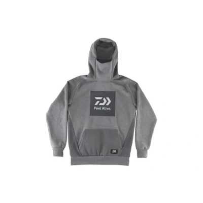 Abbildung von Daiwa D Vec Snood Hoodie Grau M Angelpullover