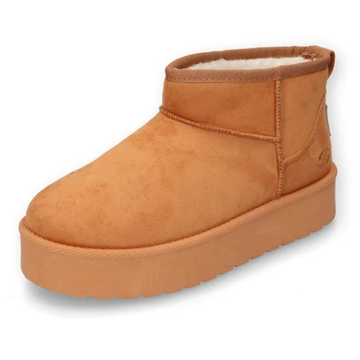 Abbildung von Dockers by Gerli Winterboots, Plateauboots, Schlupfstiefel mit kuscheligem Warmfutter