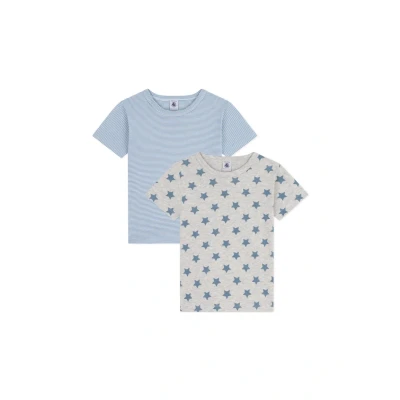 Abbildung von Petit Bateau TEE 2 PACK Unterhemd/shirt multicoloured für Kinder, Größe: 95, Multi coloured