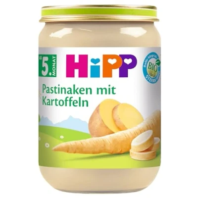 Abbildung von HiPP Pastinaken mit Kartoffeln Bio, 6er Pack (6 x 190 g)