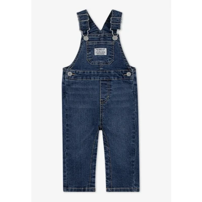 Abbildung von Levi&#039;s Shortall Latzhose für Kinder, Größe: 80, Bandwagon