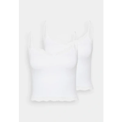 Abbildung von ONLY Onlvicky CROP 2 PACK Unterhemd/shirt white, Damen, Größe: M/L, White