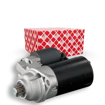 Abbildung von FEBI BILSTEIN 102896 Anlasser 12 1,1 10 VOLKSWAGEN: Polo IV Schrägheck, Golf 4 Variant, AUDI: A2, SKODA: Fabia I Schrägheck