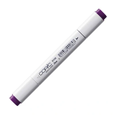 Abbildung von COPIC Classic Marker Typ BV 08, Blue Violet, professioneller Layoutmarker, mit einer breiten und feinen Spitze