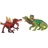 Abbildung von Eldrador Creatures Feuersaurier vs. Dschungelechse, Spielfigur