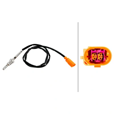 Abbildung von HELLA 6PT 358 226 341 Sensor, Abgastemperatur AUDI: A6 C7 Avant, A4 B8 Q5