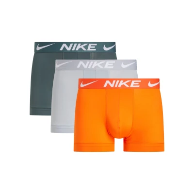 Abbildung von Nike Underwear Trunk 3 PACK Panties, Herren, Größe: Large, Grey