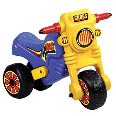 Abbildung von Dohany Rutschmotorrad Rutscher Cross 1 Kinder Laufrad Lauflernrad blau, Belastbarkeit 50 kg