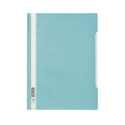 Abbildung von Durable Sichthefter A4 Standard PP, 227 x 310 mm, türkis, 50er Packung, 257320
