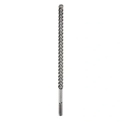 Abbildung von Dewalt SDS Max Elite Hammerbohrer DT60825 (25x540x400mm, mit Vier Schneiden Geometrie, Vollhartmetall Spitzen &amp; Iron Blast Technologie, für den Einsatz in Beton, Mauerwerk, Natur Kunststein)