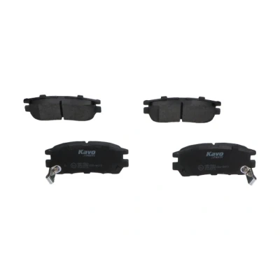 Abbildung von KAVO PARTS KBP 5504 Bremsbelagsatz mit akustischer Verschleißwarnung MITSUBISHI: PAJERO 2, Sigma Limousine, L400 / Space Gear Bus