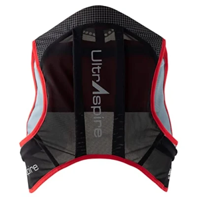 Abbildung von UltrAspire Bronco Leichte Rennweste, Pitch Black/Red, Größe L (34 42)