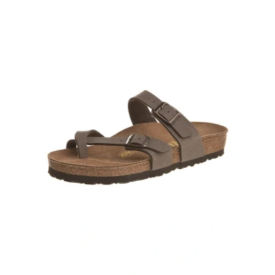 Abbildung von Birkenstock Mayari Zehentrenner, Größe: 44, Mocca Schuhe