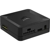Abbildung von Corsair iCUE LINK System Hub Verbindet bis zu 14 Geräte Reduziert Kabelgewirr Innovatives EIN Kabel Design Schwarz